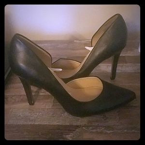 Merona size 7.5 black heals